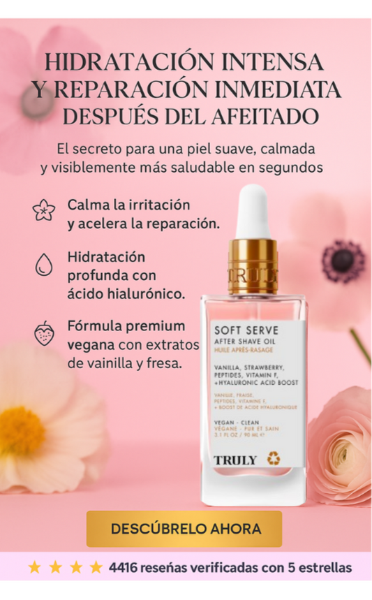 After Shave Oil Fresa Truly🍓