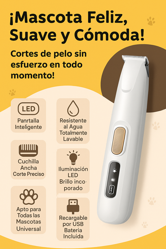 Afeitadora de mascotas